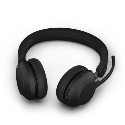 Jabra Evolve2 65 UC Stereo Bluetooth headset töltőállomással