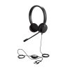 Jabra Evolve 20 SE UC Duo USB-C/A vezetékes headset